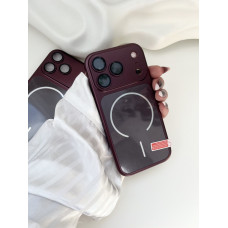 Чохол Dark cherry бордовий на iPhone 18 pro max